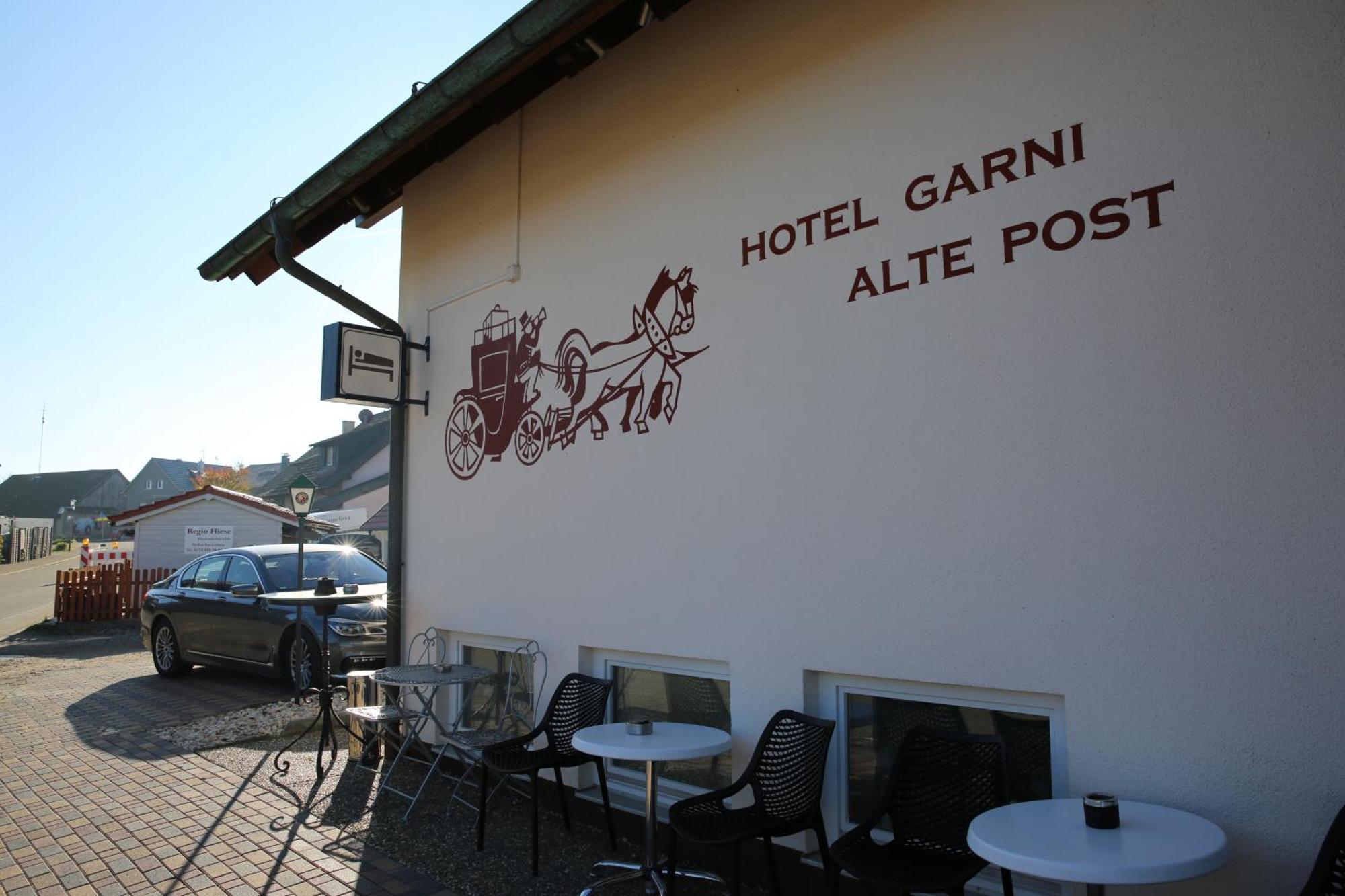 Hotel Garni Alte Post Schallbach Екстер'єр фото