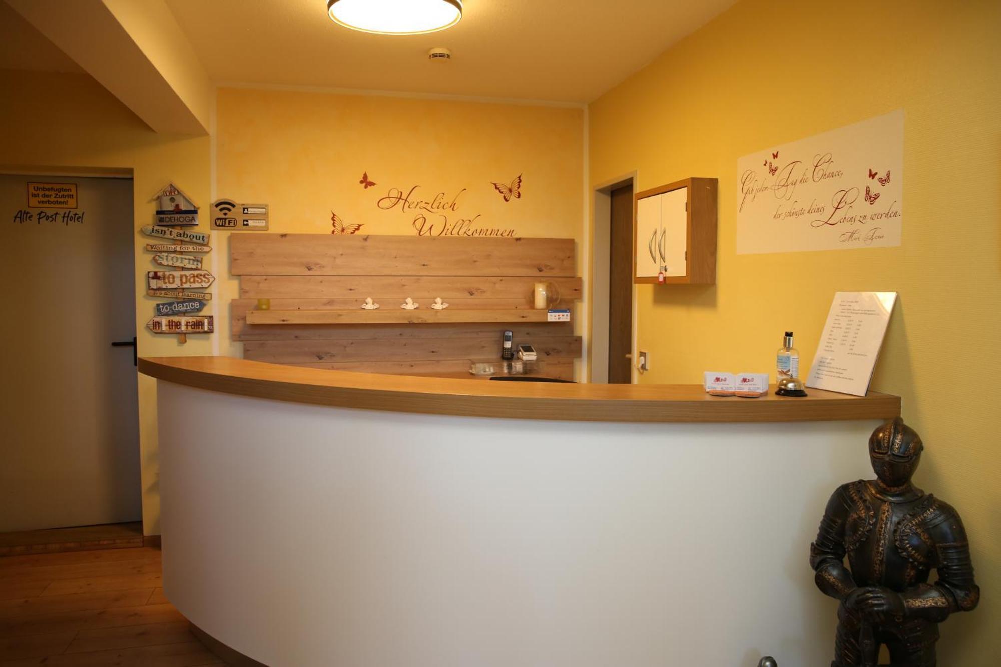 Hotel Garni Alte Post Schallbach Екстер'єр фото
