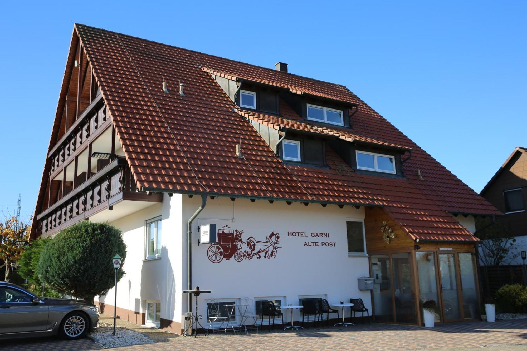Hotel Garni Alte Post Schallbach Екстер'єр фото
