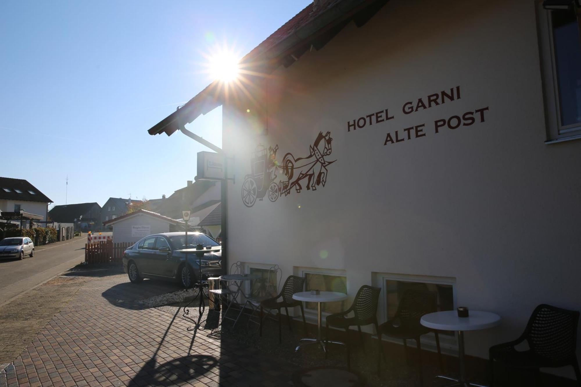 Hotel Garni Alte Post Schallbach Екстер'єр фото