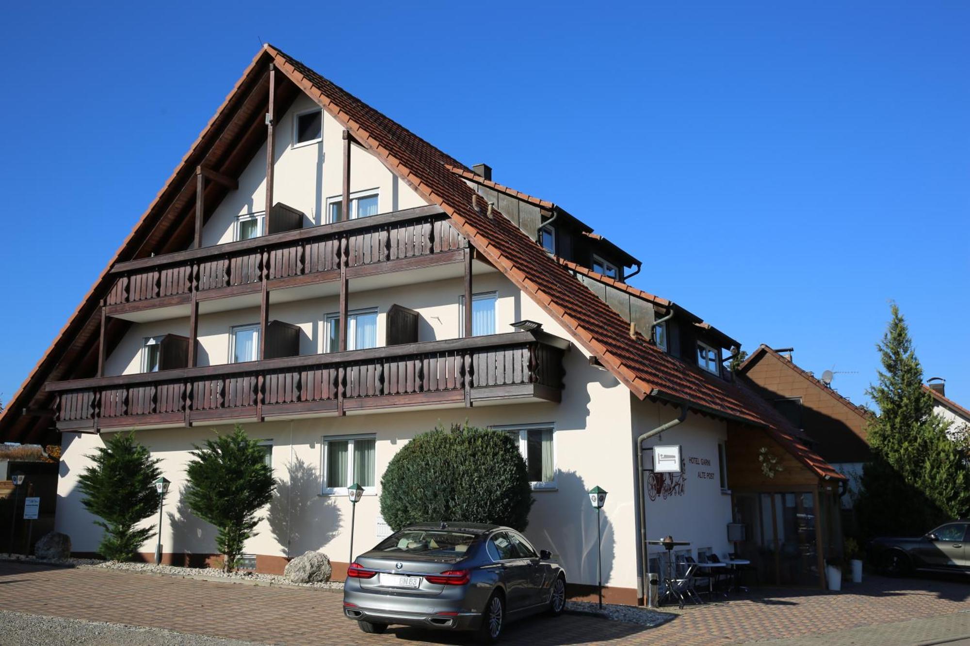 Hotel Garni Alte Post Schallbach Екстер'єр фото